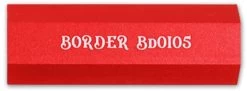 Border Model BD0105-R Metal Sanding Board - Red