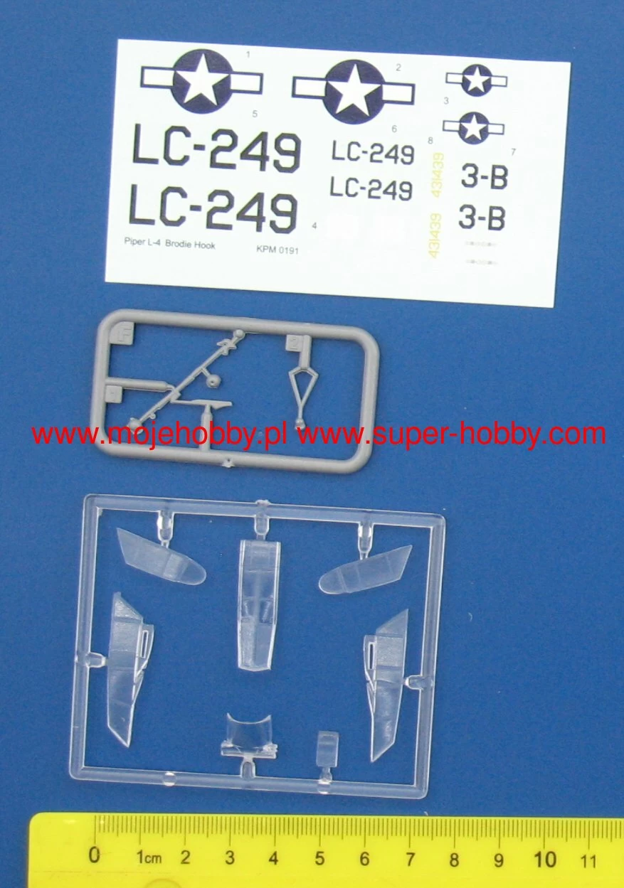 DISCONTINUED Kovozavody Prostejov 72191 Piper L-4 "Grasshopper" W/Brodie Hook - Image 3