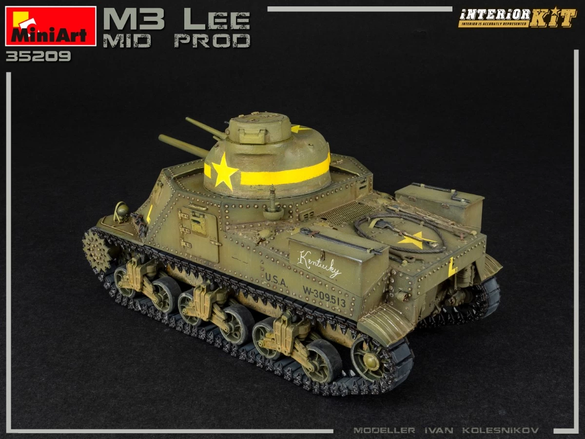 MiniArt 35209 M3 Lee Mid Prod. With Interior Kit - Image 7