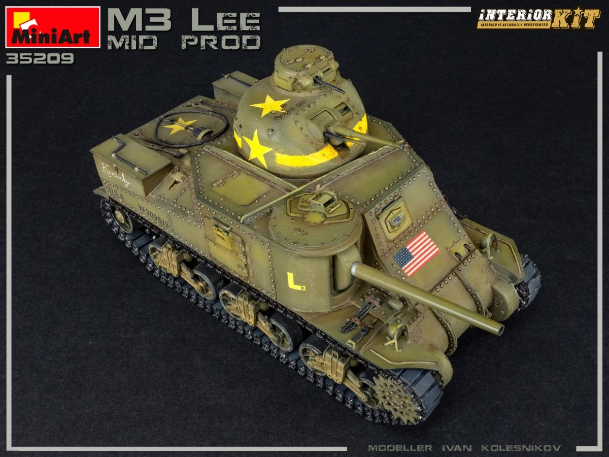 MiniArt 35209 M3 Lee Mid Prod. With Interior Kit - Image 9
