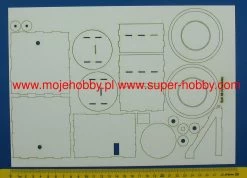 Świat Z Kartonu 060W Wręgi Do Polskiego Pojazdu Opancerzonego Z 1919r KRESOWIEC