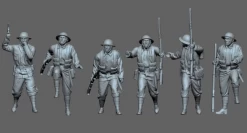 Germania-Figuren WW1-300 British Infantry 1916 - Assault 01