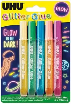 UHU® UHU 48210 UHU GLITTER Glow In The Dark