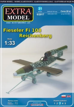 Extra Model 031 6/2017 Fieseler Fi 103 Reichenberg