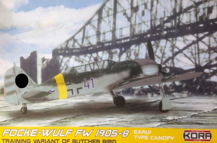 Kora Models KPK7258 Focke-Wulf Fw-190S-8 German Early Canopy Type