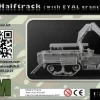 Model Miniature R140 Halftrack With EYAL Crane