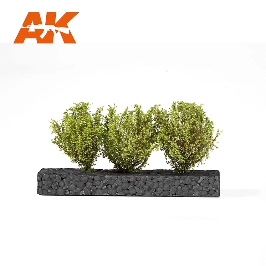 AK Interactive AK-Interactive 8216 LIGHT GREEN BUSHES 4-6CM - Image 2