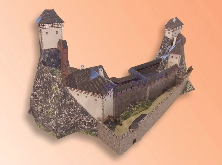 Z-Art 40 Trosky Castle - Two Models In One Second Edition - Image 3