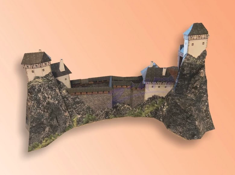 Z-Art 40 Trosky Castle - Two Models In One Second Edition - Image 4