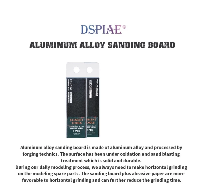 DSPIAE 56084 AS-BK25 ALUMINUM ALLOY SND BOARD BLAK 3PCS - Image 2