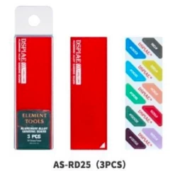 DSPIAE 56080 AS-RD25 ALUMINUM ALLOY SND BOARD RED 3PCS
