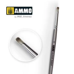 AMMO Of Mig Jimenez 8701 4 AMMO Drybrush Technical Brush