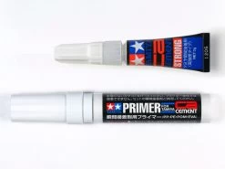 Tamiya 87211 CA Cement & Primer Set (PP/PE/POM/EVA)