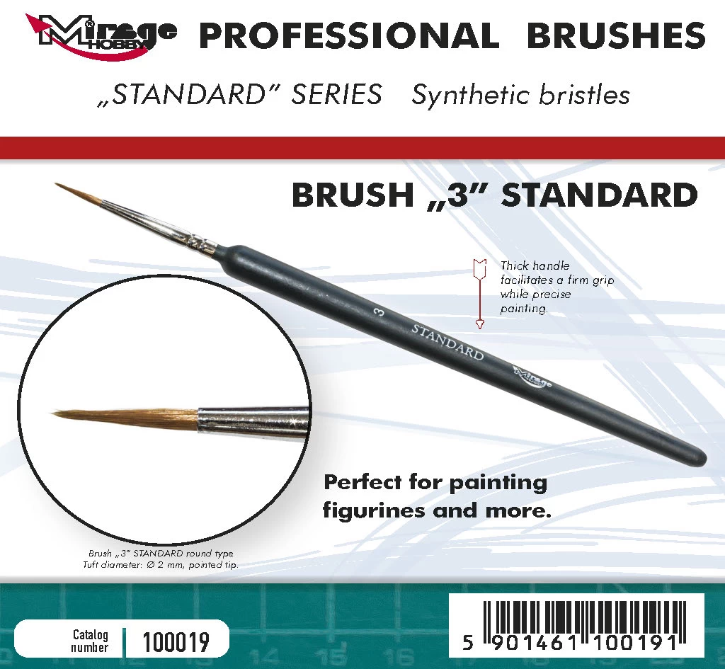 Mirage-Hobby 100019 Brush "3" STANDARD