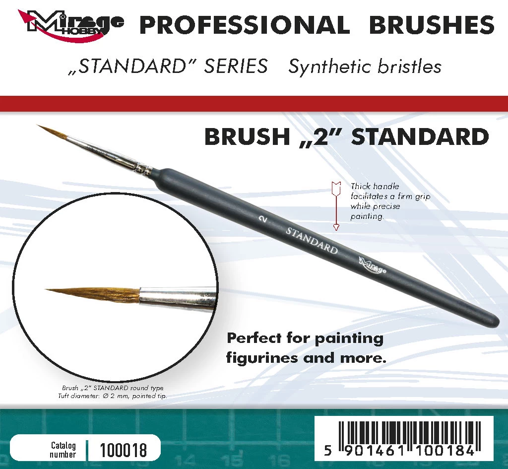 Mirage-Hobby 100018 Brush "2" STANDARD