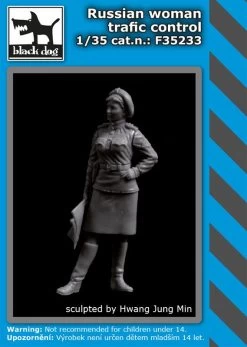 Black Dog F35233 Russian Woman Trafic Control