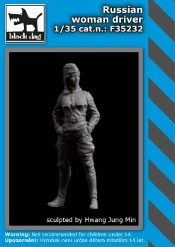 Black Dog F35232 Russian Woman Driver