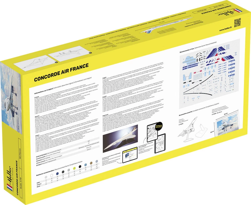 Heller 56469 Concorde Air France - Starter Set - Image 2