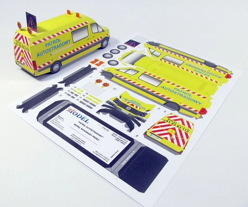 Sklej Model SP29 Patrol Autostradowy - Image 8