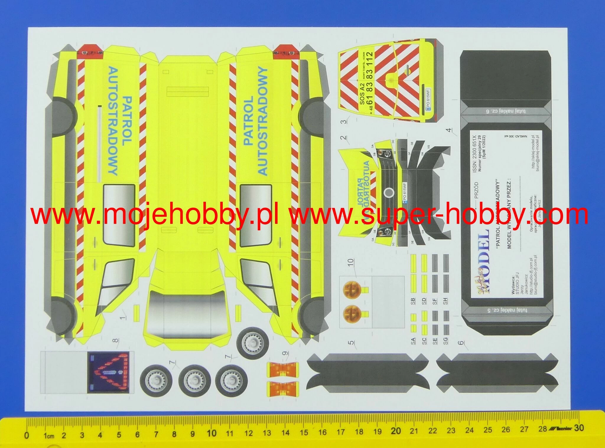 Sklej Model SP29 Patrol Autostradowy - Image 9