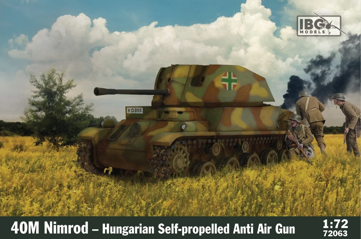 IBG 72063 40M Nimrod - Hungarian Self-propelled Anti Air Gun