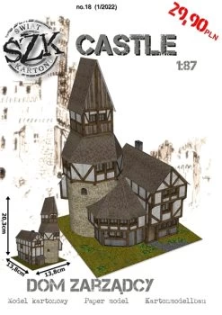 Świat Z Kartonu SC018 Dom Zarządcy