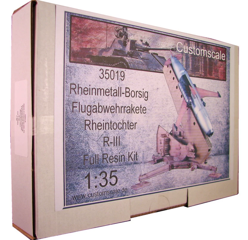 Custom Scale 35019 Rheinmetall-Borsig R-III Anti-aircraft Missile Rheintochter - Image 10