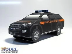 Sklej Model SP34 Samochód Terenowy Straż Ochrony Kolei