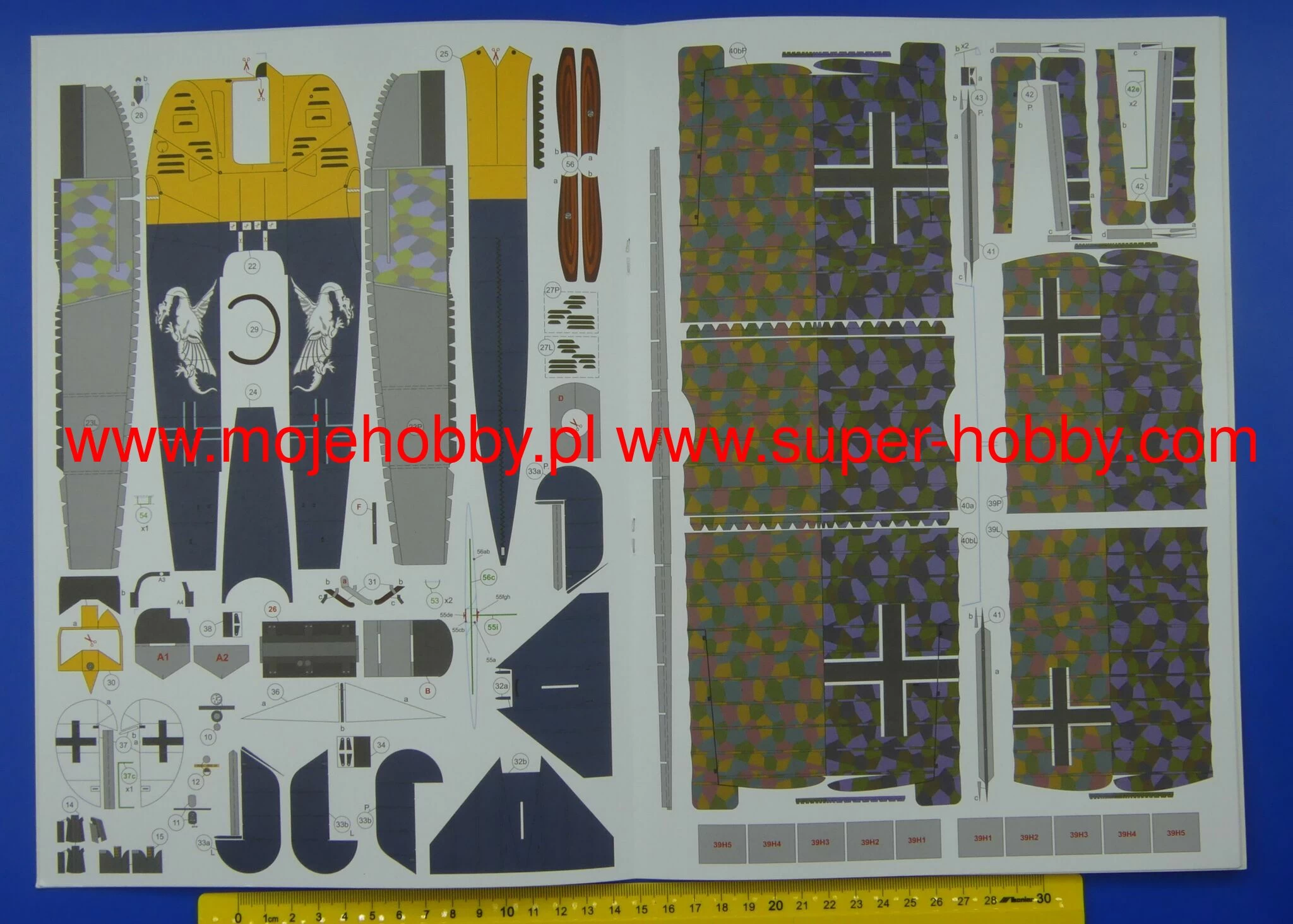 MPM Model 11-2022 Fokker D.VII (OAW) Nr 85 - Image 4