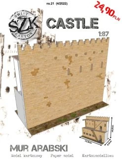 Świat Z Kartonu SC021 Mury W Stylu Arabskim