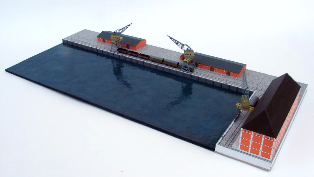 Modelik 02_22 Nabrzeże Portowe Z Początku XX Wieku - Image 3