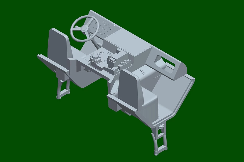 Trumpeter 07177 M983 Tractor With AN/TPY-2 X Band Radar - Image 7