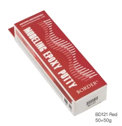 Border Model BD0121 Modeling Epoxy Putty Red (50g + 50g)
