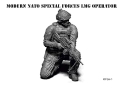GG Simulations Models OPSW-1 Modern NATO Special Forces LMG Operator