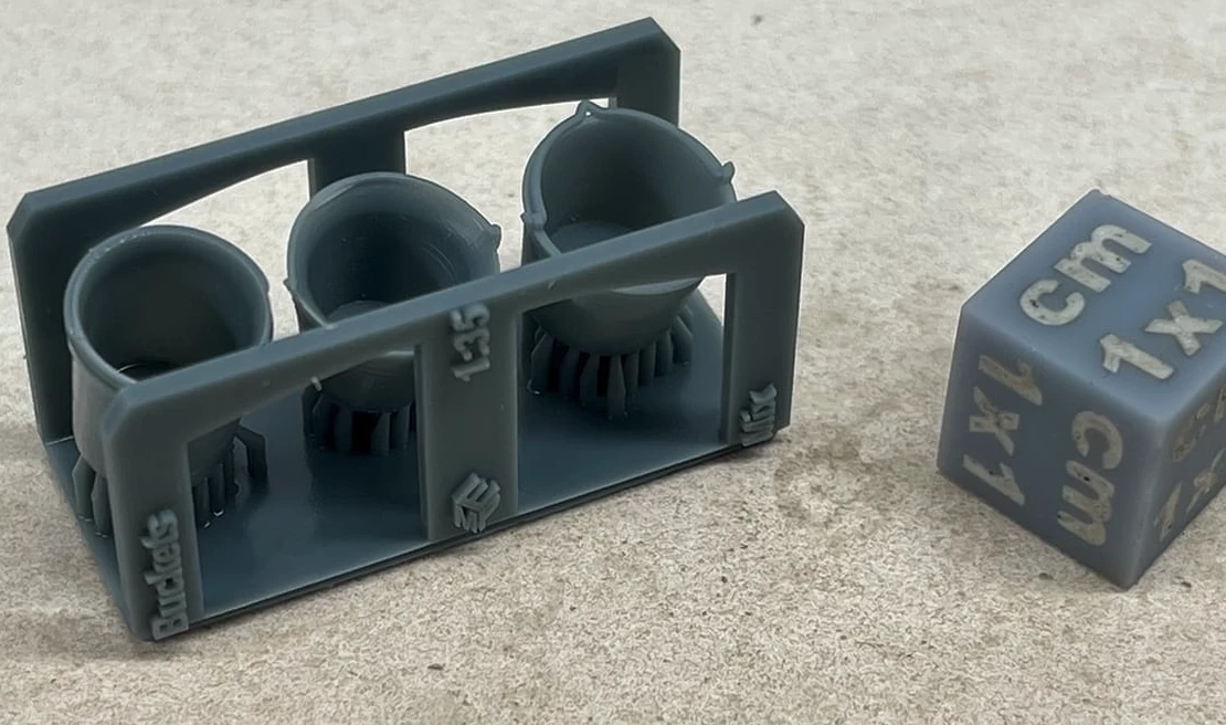 EMP3D 35090124 Zestaw 3 Wiaderek Plastikowe, Ocynk, Budowlane