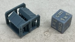 EMP3D 72040553 Skrzynie Na Pociski Do Granatnika PG-9 - Gładkie - 2 Sztuki