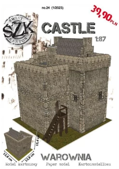 Świat Z Kartonu SC024 Warownia Kamienna