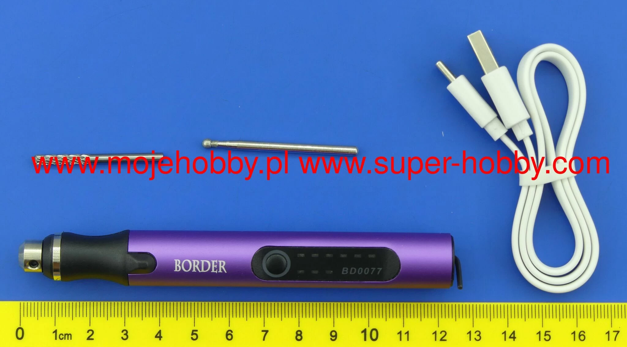 Border Model BD0077 Electric Milling Cutter Tool W/ USB-C Charging - Image 5
