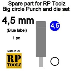 RP TOOLZ RP-PDBL45 Spare Part For RP Toolz BIG Circle Punch And Die Set 4,5