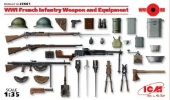 ICM 35681 French Infantry Weapon And Equipment (1914-1918)