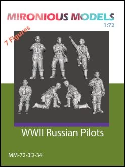 Mironious Models 72034 WWII Russian Pilots
