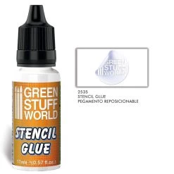 NEW! Green Stuff World 2535 Repositionable Stencil Glue