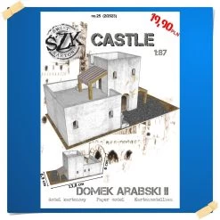 NEW! Świat Z Kartonu SC025 Mały Domek Miejski W Stylu Arabskim