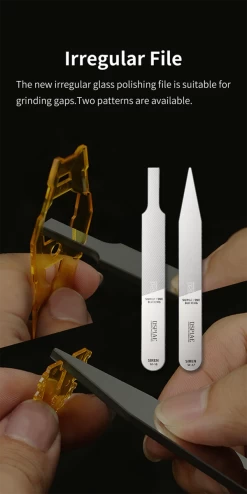 NEW! DSPIAE 56830 SF-17 Irregular Glass Mirror Polishing File