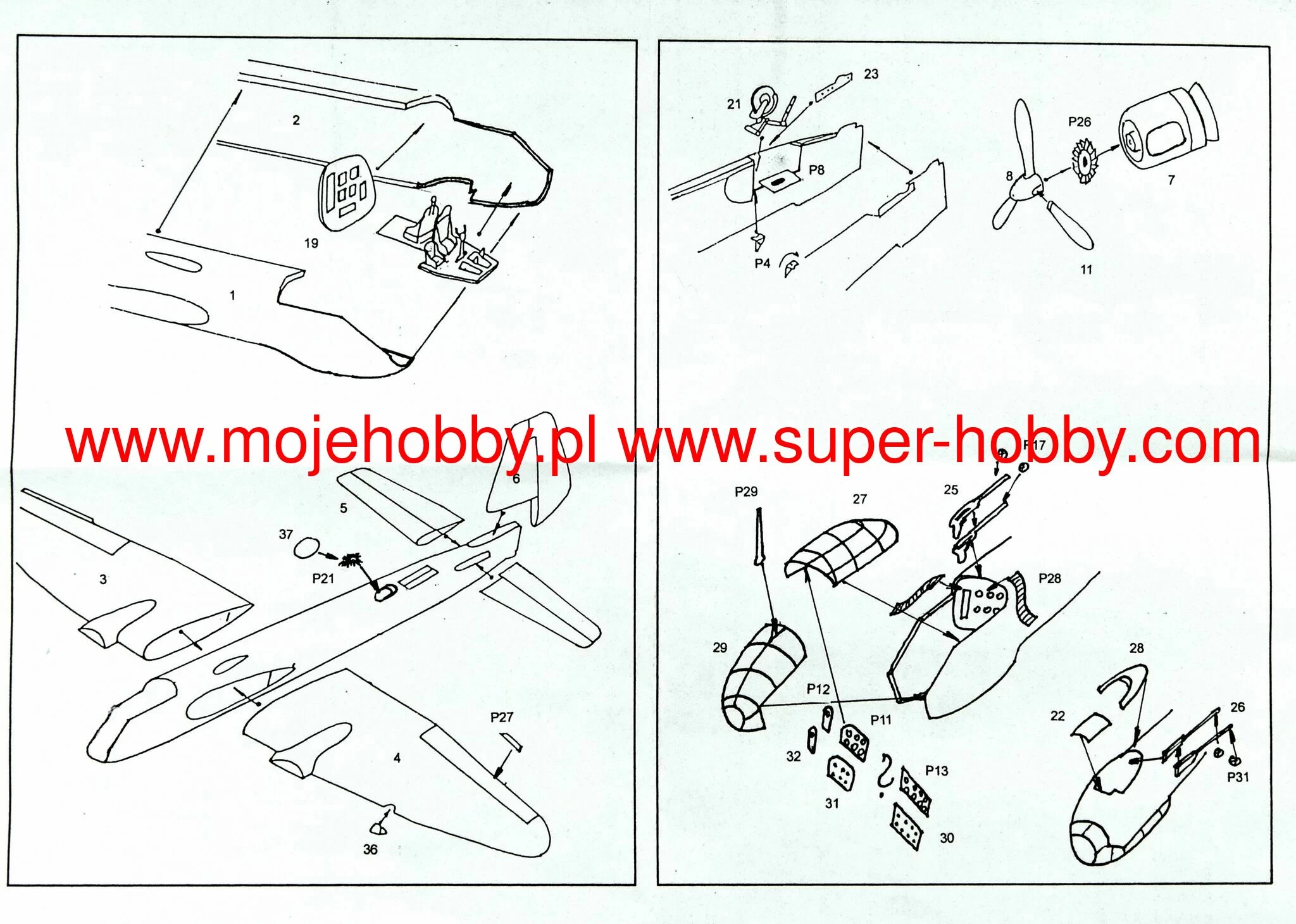LF Models LF7240 Junkers Ju 88V24(B-2) - Image 8