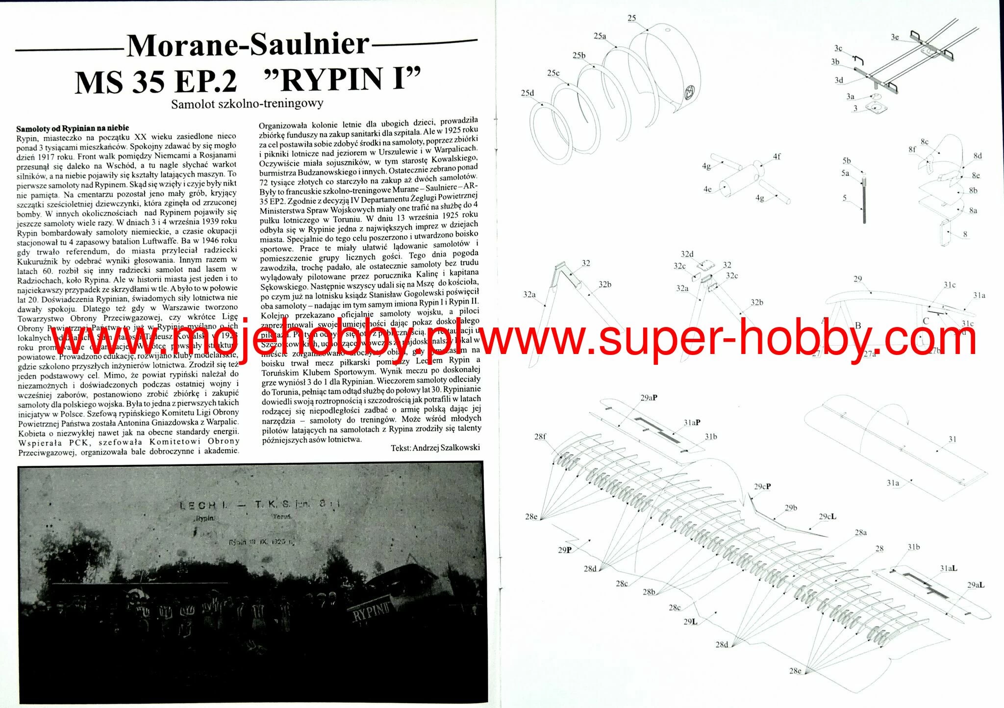 Wektor 37 Morane-Saulnier MS 35 EP.2 "RYPIN I" - Image 10