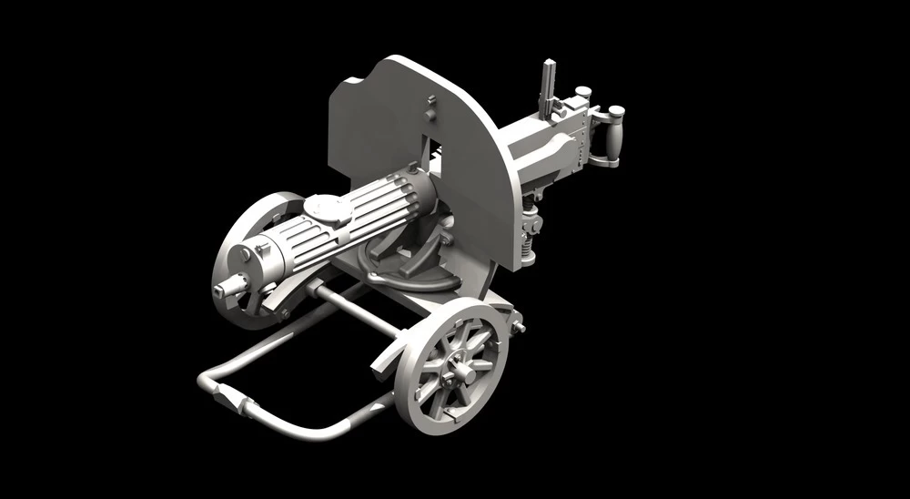 ICM 35676 Soviet Maxim Machine Gun (1941) - Image 5