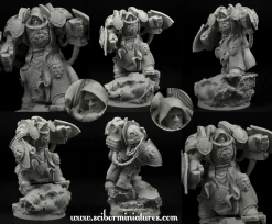 NEW! Scibor Monstrous Miniatures 28SF0131 SF Lion Knight #6