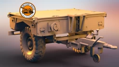 NEW! IDAP Technology PMI0189A Trailer For High Mobility Vehicle For Aeromobile Forces