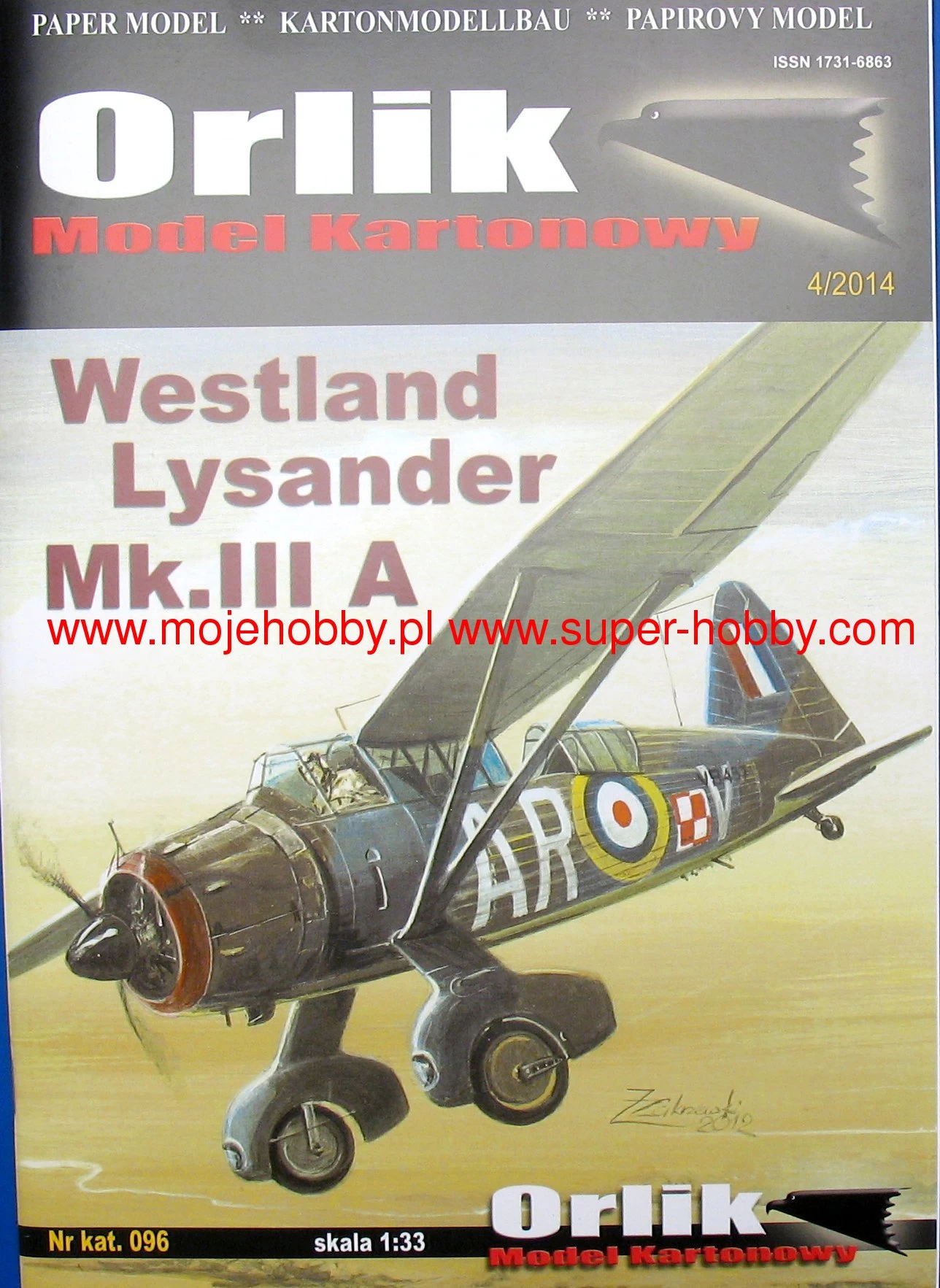 Orlik 096 Westland Lysander Mk.III A - Image 2